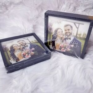 Photo Keepsake Picture Frames Lot of‎ Two